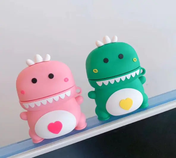 Cute Silicone Protective Sleeve for 3D Dinosaur Headset